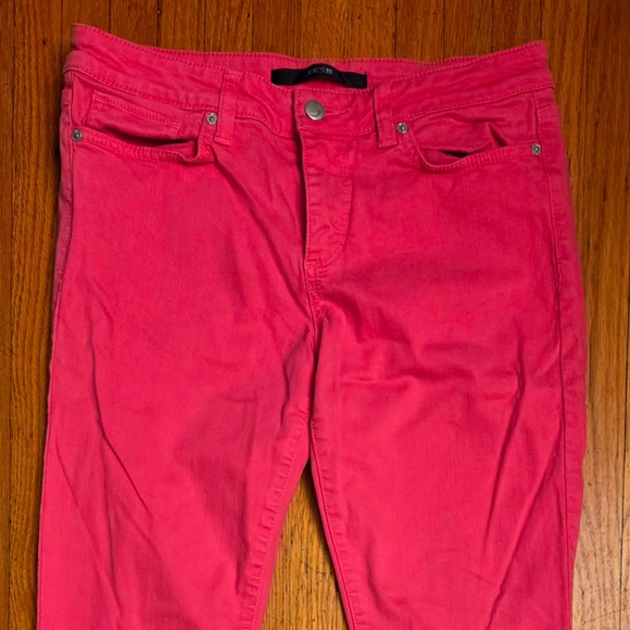 JOE'S JEANS - NEW W/TAGS BRIGHT RICH HOT PINK STRETCH SKINNY (SIZE 28 10) - Picture 4 of 5